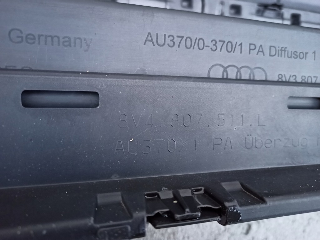 Бампер задній задній audi a3 8v4 рестайлінг  sportback 2016- Недорого