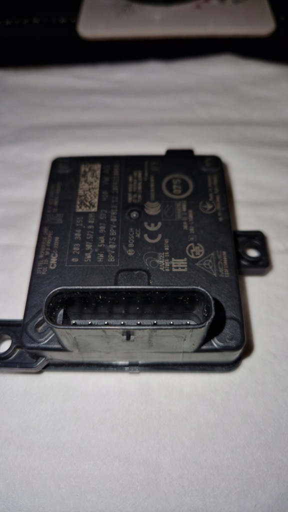 фото №3, Vw golf vlll радар дистроник датчик модуль 5wa.