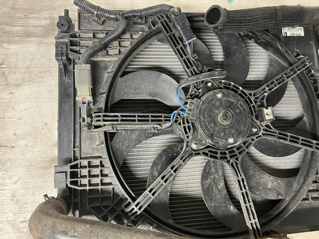 фото №8, Комплект радіатор nissan juke pulsar 1.2t dig бензин lift 214103zu0a