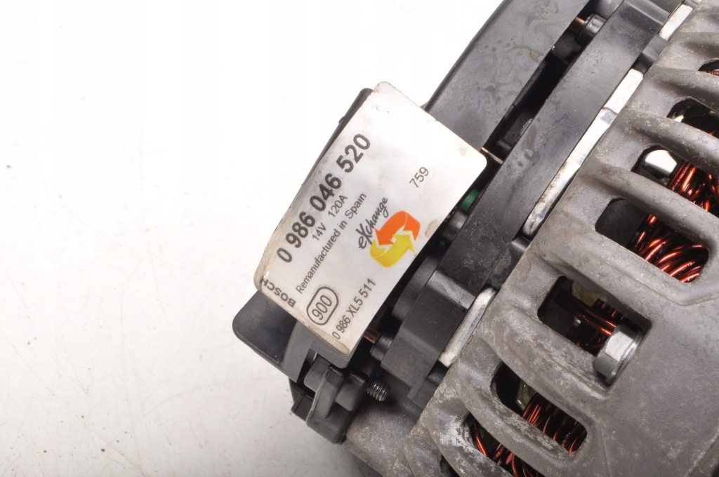 Porsche boxster 986 3.2 генератор 0986046520 с Разборки