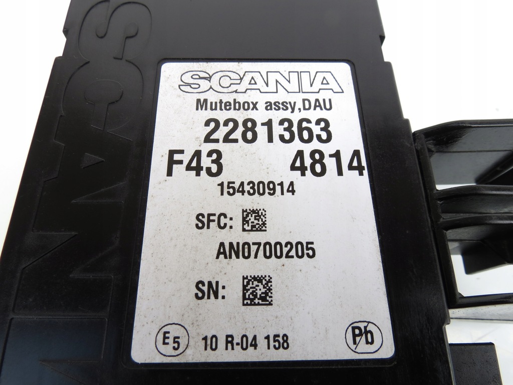 фото №7, Модуль блок керування dau mutebox динаміків scania r