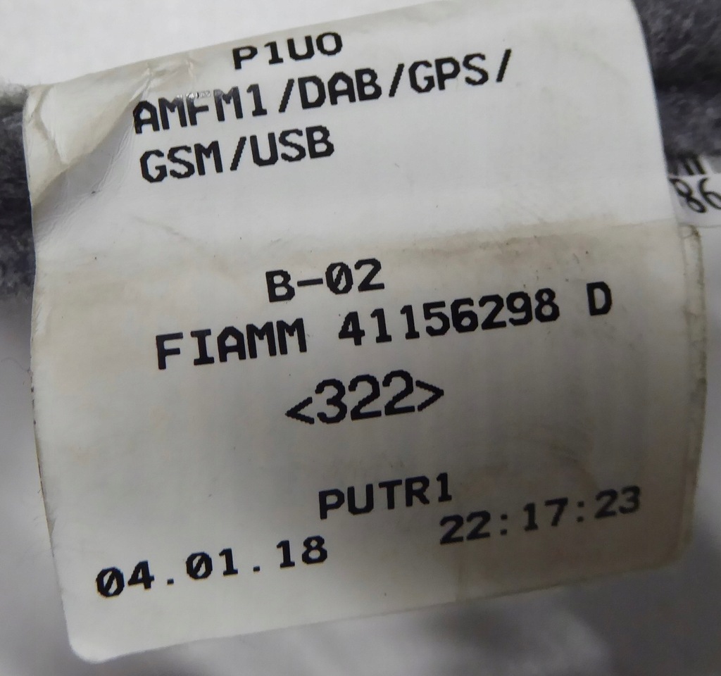 фото №4, Джгут антени opel grandland x