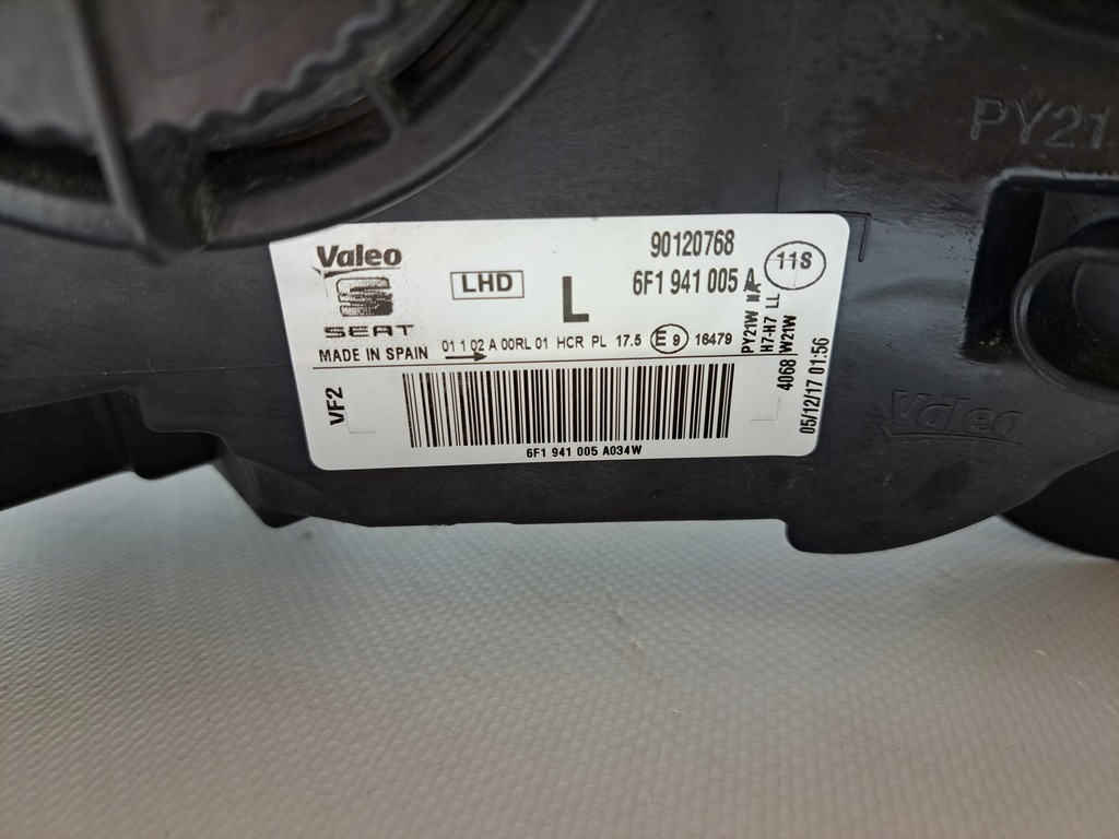 фото №14, Seat ibiza v 17- лампа перед eu