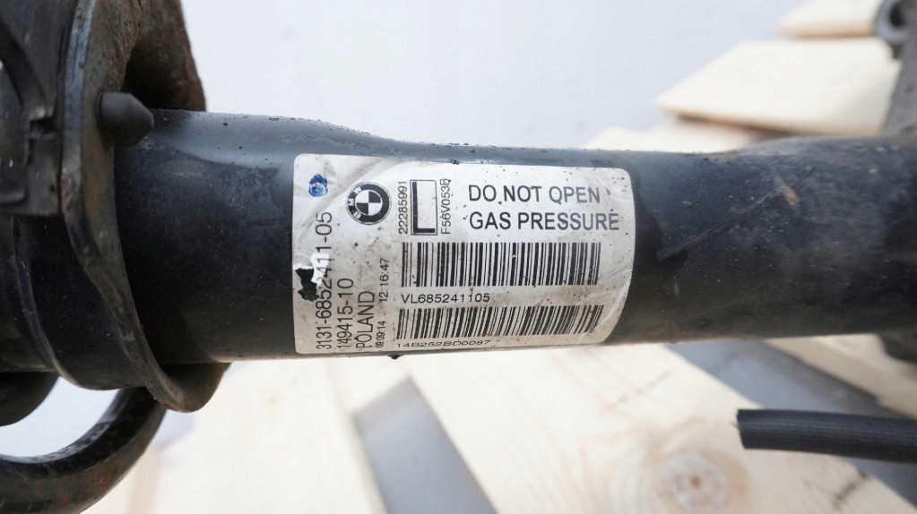 фото №4, Mini one cooper f56 поворотный кулак левая амортизационная стойка 1.2 t амортизатор