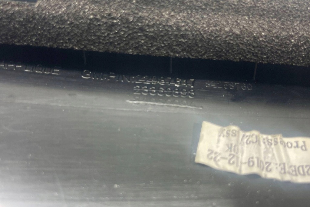 фото №8, Молдинг задних левых дверь chevrolet malibu 23360898 1.5l бензиновый 122kw