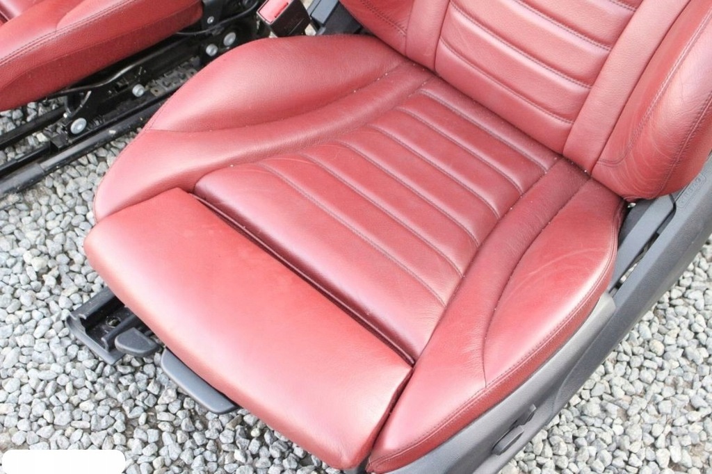 фото №5, Сиденья czerwona кожа amg sedan mercedes w205