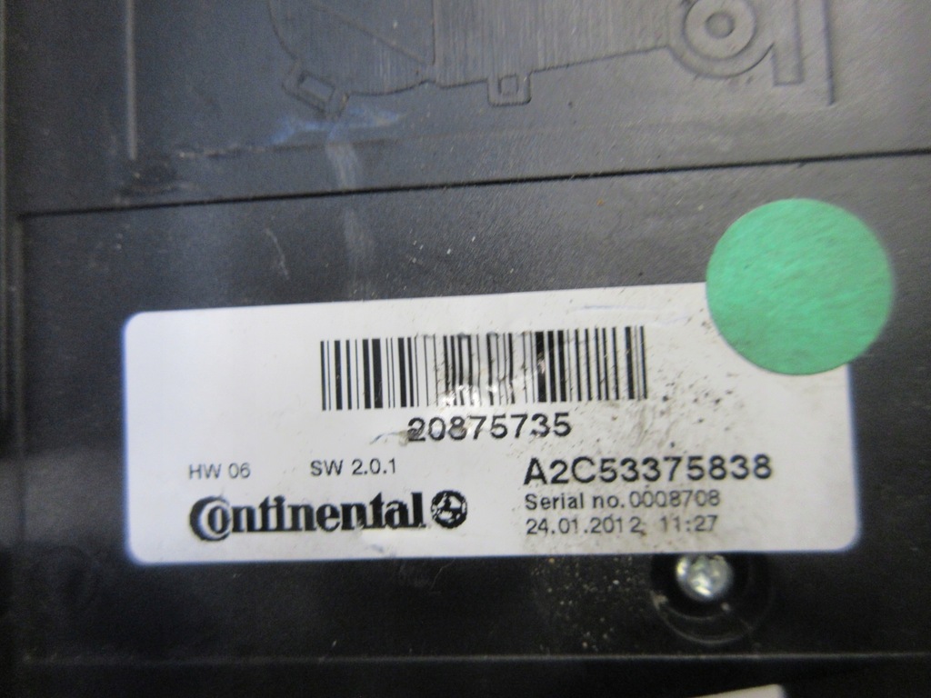 фото №6, Панель переключателей аварийная opel zafira c