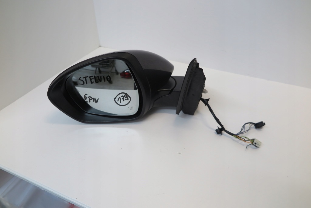 фото №3, Alfa romeo stelvio дзеркало ліва 12pin europa