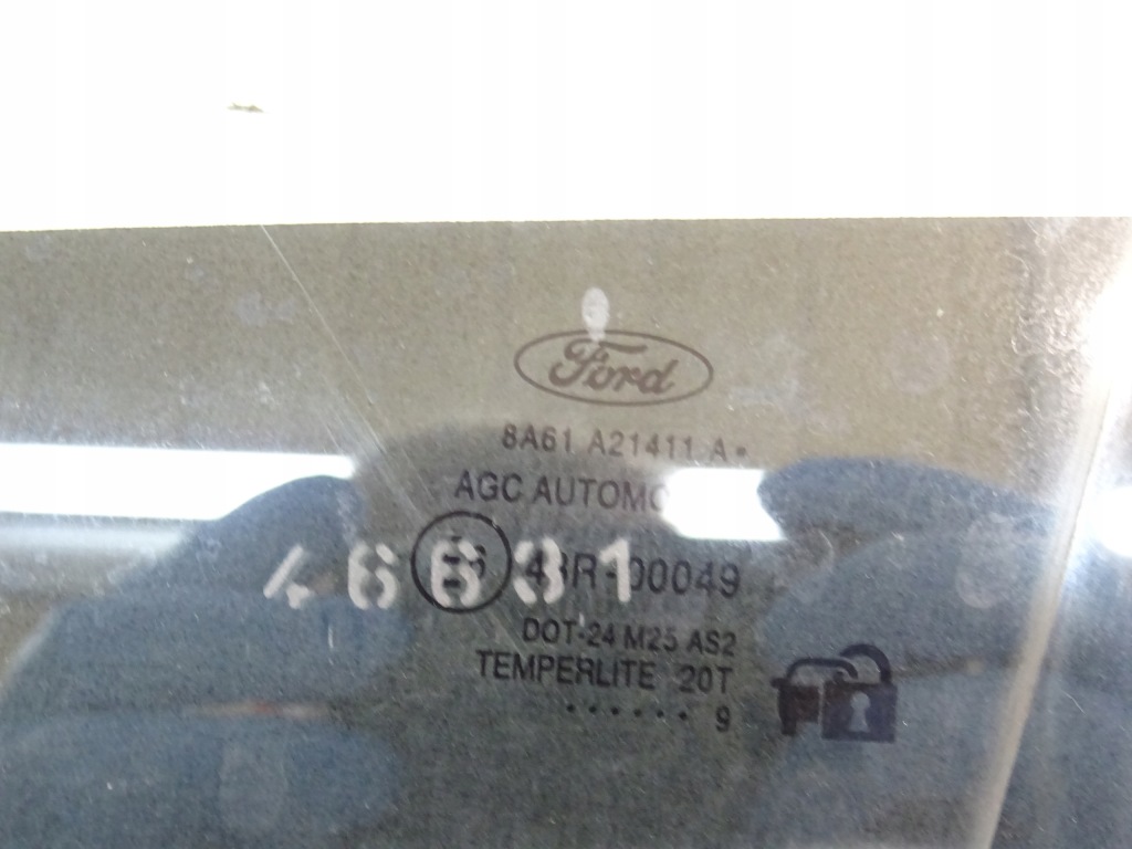 фото №4, Стекло дверь перед передняя ford fiesta mk7 2008-