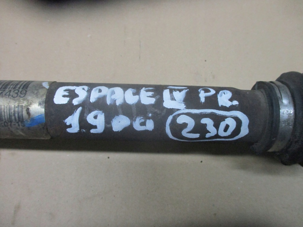 фото №5, Приводной вал правая 8200387439 renault espace iv 1.9dci