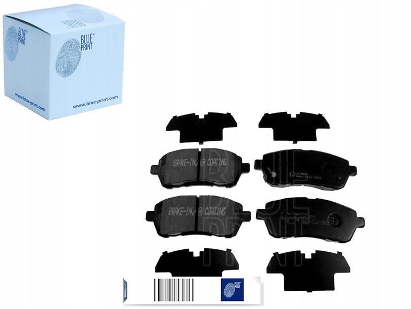 фото №1, Blue print adm54295 набор тормозных колодок тормозных, тормоза дисковые
