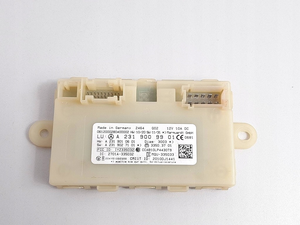 фото №1, Модуль блок керування keyless mercedes sl r231 w231