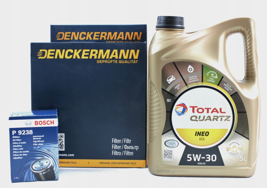 фото №1, Фільтри + олія total 5w30 5l mazda 3 1.6di 05- bk