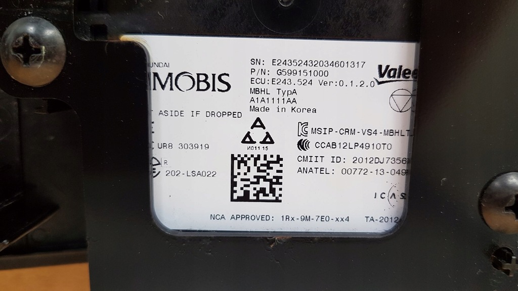 фото №7, Kia niro датчик мертвого pola правый левый 21r.