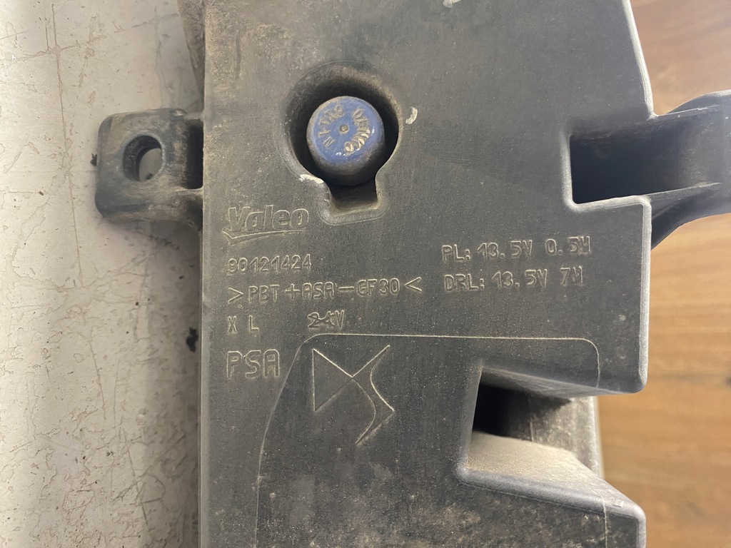 фото №7, Citroen ds3 led бампера левый перед 9820841380 drl