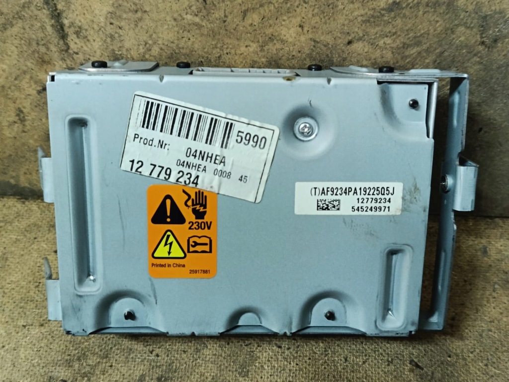 фото №1, Преобразователь тока insignia opel оригинальный номер 12779234