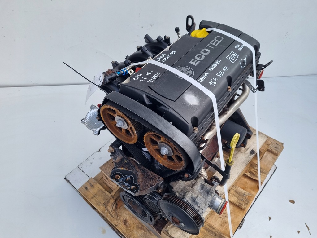 фото №11, Двигатель комплект opel signum 1.6 16v задокументировано 164tyś z16xe1