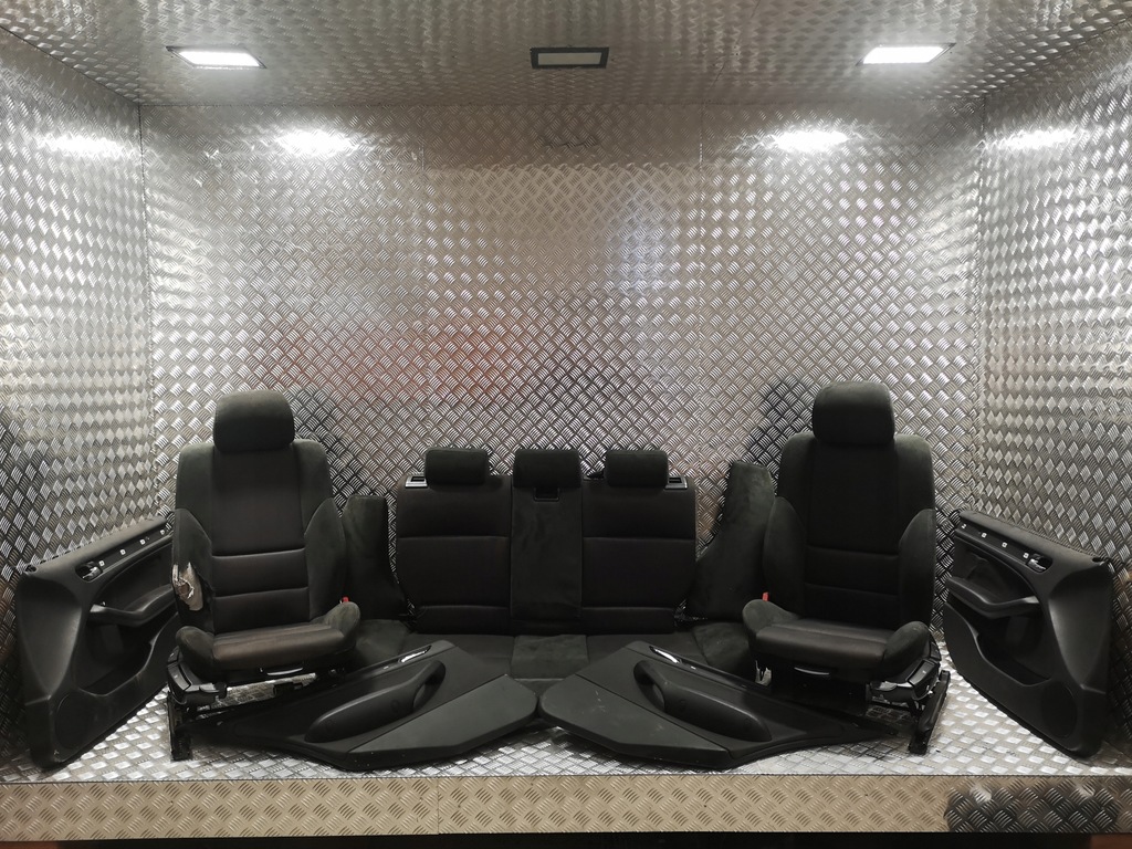 фото №1, Сидіння заднє сидіння обшивки sport bmw e46 kombi alcantara