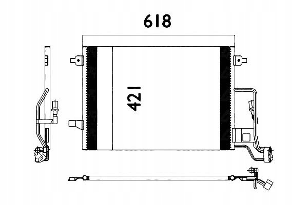 фото №1, Valeo 817679 конденсатор, кондиціонер