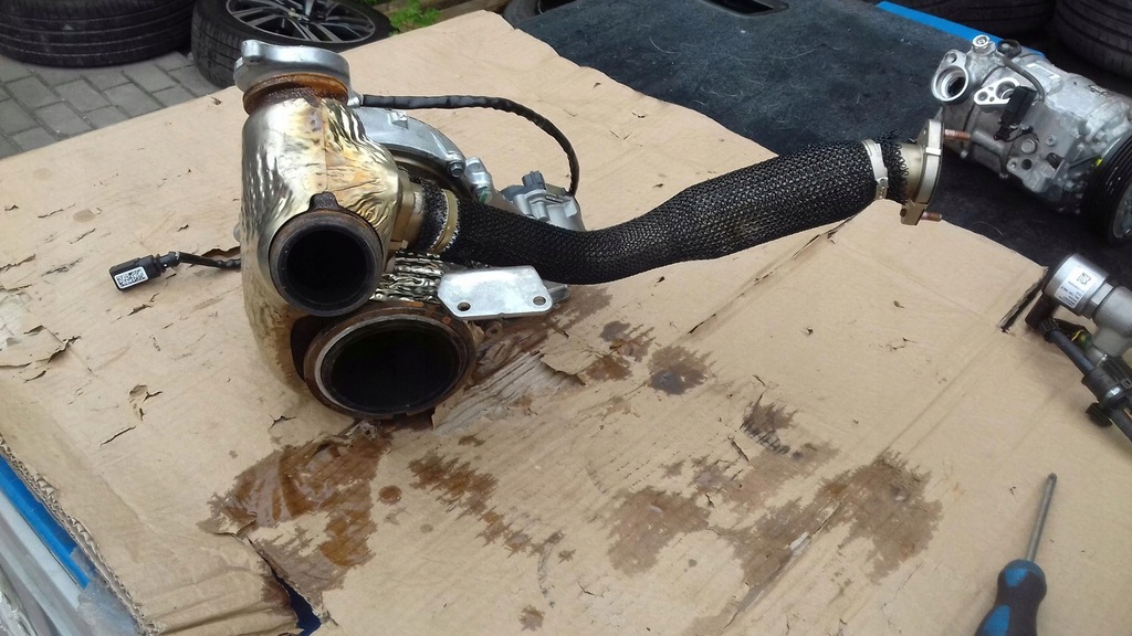 фото №10, Турбонагнітач 059145873eg vw audi skoda 3.0tdi