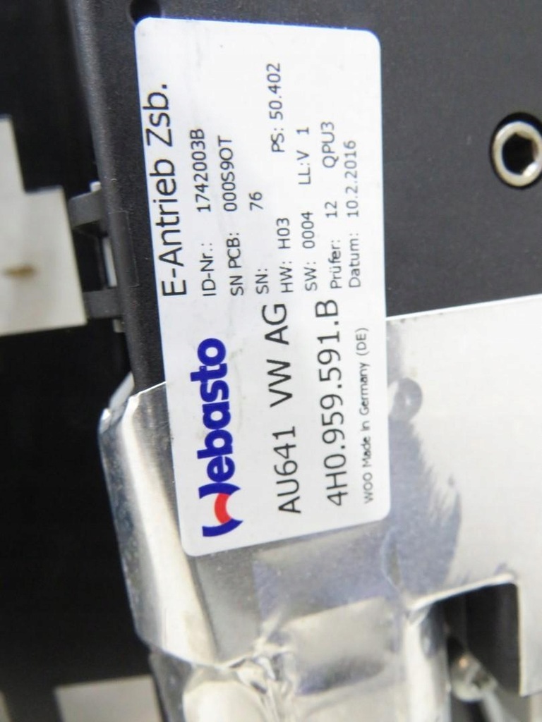 фото №9, Люк lift long audi a8 d4 4h0877041d