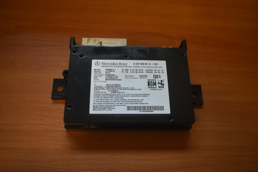 Купити Idealny блок керування модуль kumunikacji mercedes 1 9