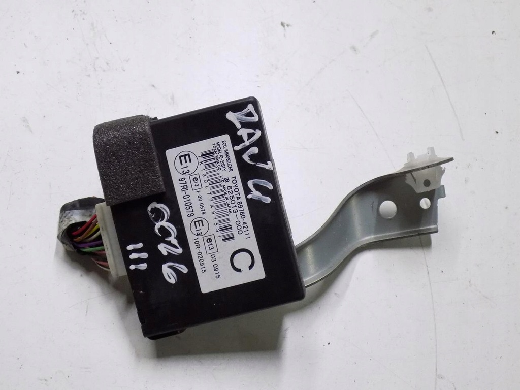 фото №1, Toyota rav4 iii 2.2 модуль иммобилайзер 89780-42111