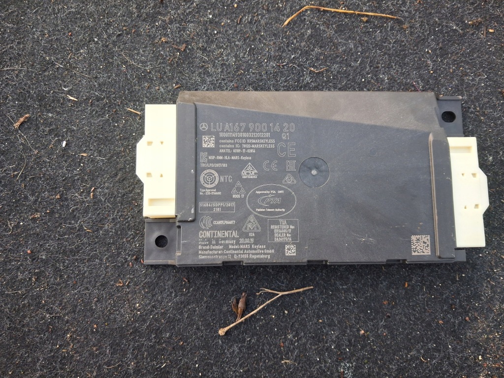 Купити Mercedes gla h247 модуль блок керування замка запалювання a1679001420