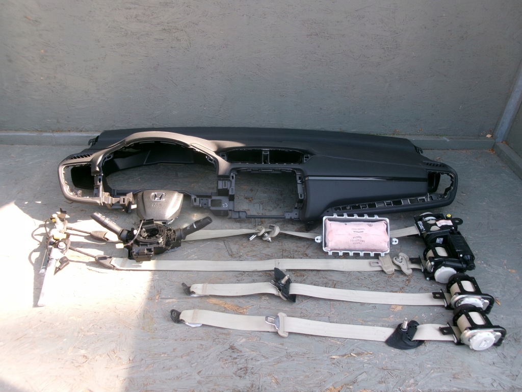 фото №1, Honda crv v приборная панель подушки безопасности приборная подушка безопасности светлый ремни