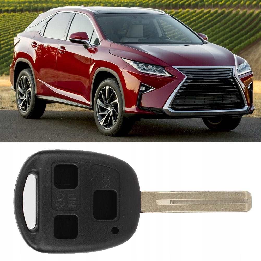 фото №6, 3 кнопки корпус ключа do автомобіля корпус ключа заміна we