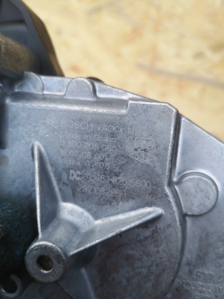 фото №4, Renault kadjar моторчик двірники задня 287108228