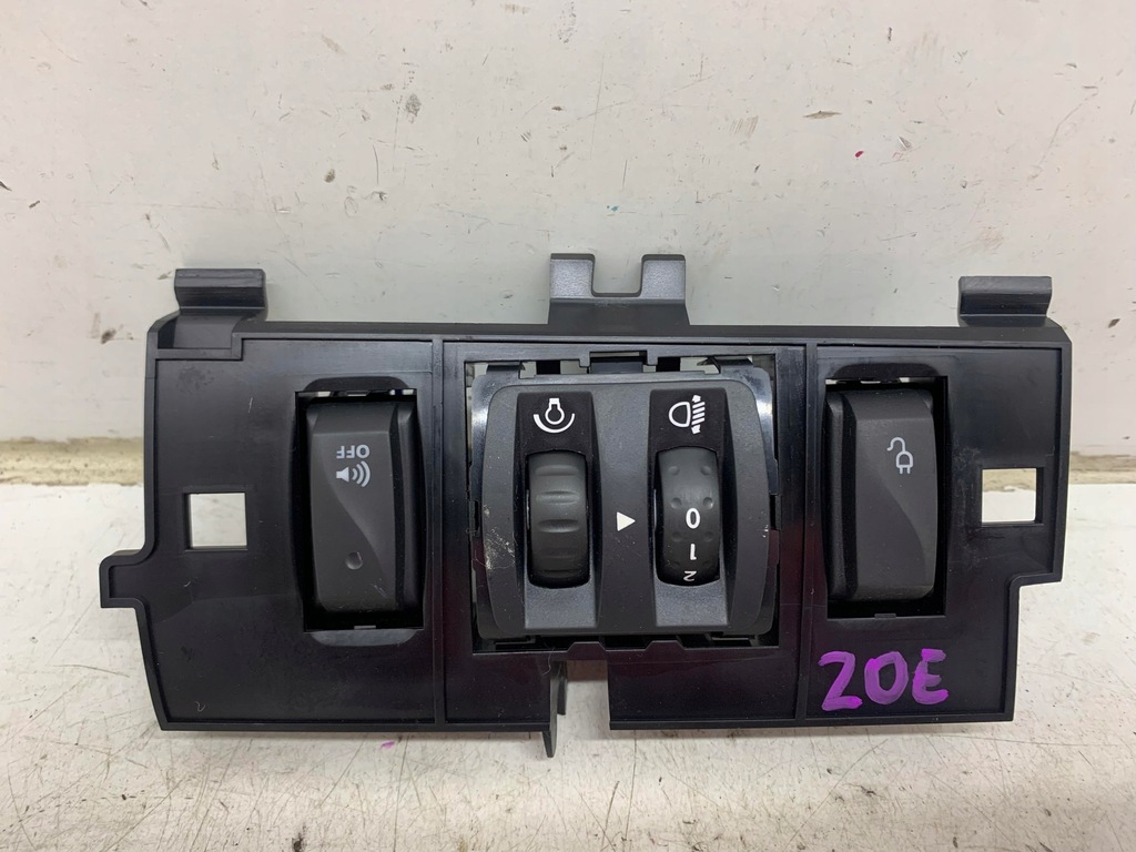 фото №1, Перемикач ручка регулювання світла renault zoe 12-24