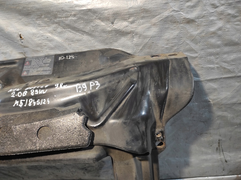 фото №6, Pas передній підсилювач + замок капот vw new beetle 2.0b 1c0805594