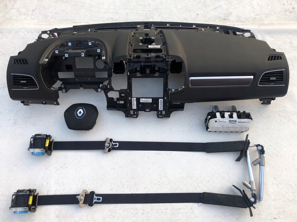 фото №1, Renault koleos 2 приборная панель приборная панель консоль подушки безопасности pas