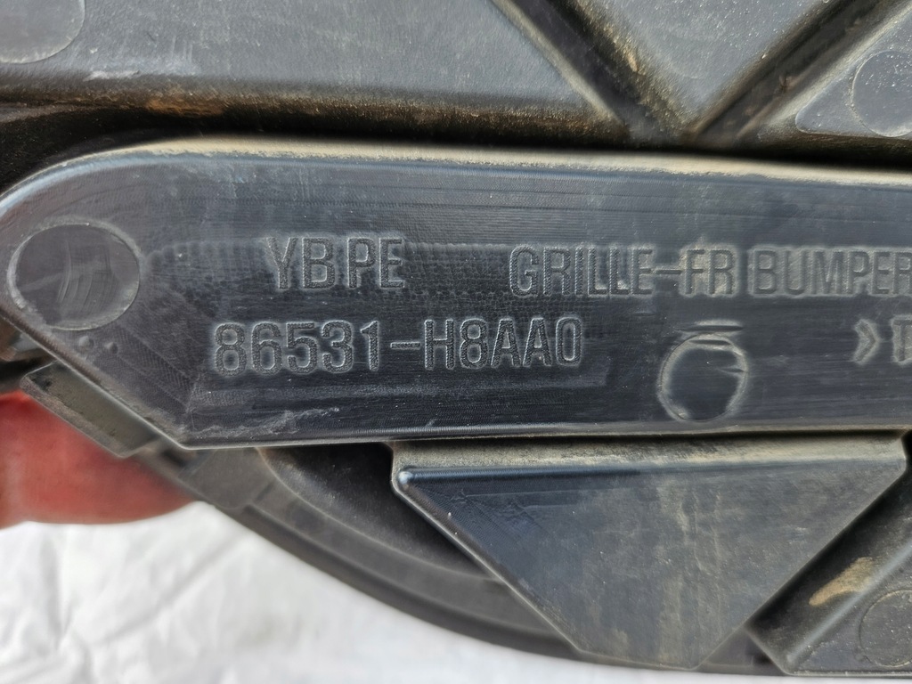 фото №9, Kia rio iv lift решётка средняя правая левая 86531-h8aa0