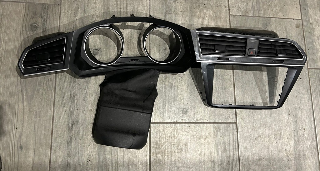 фото №1, Vw tiguan 5na dekor консоли спидометра + рамка радио