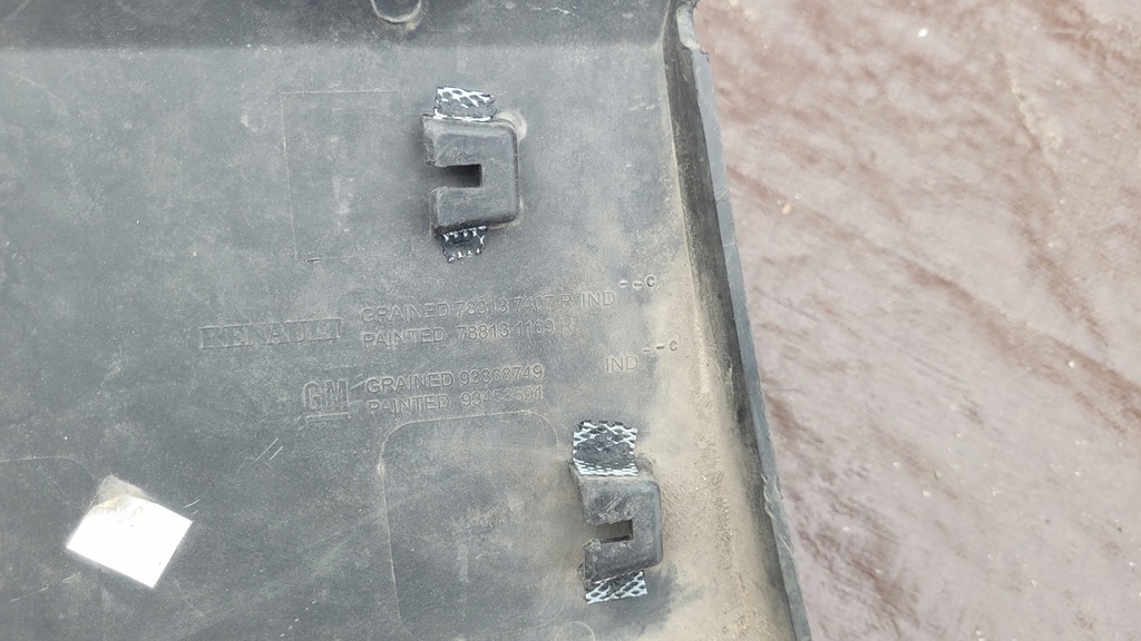 фото №6, Молдинг бічна лівий задня renault trafic iii