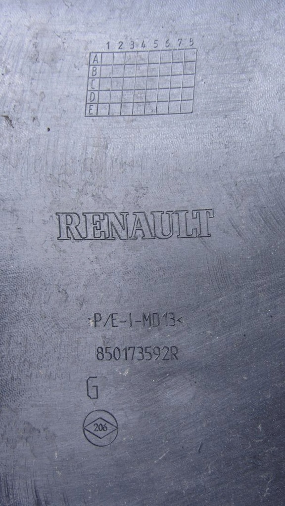 фото №11, Renault captur бампер задняя задний tegne 13-17