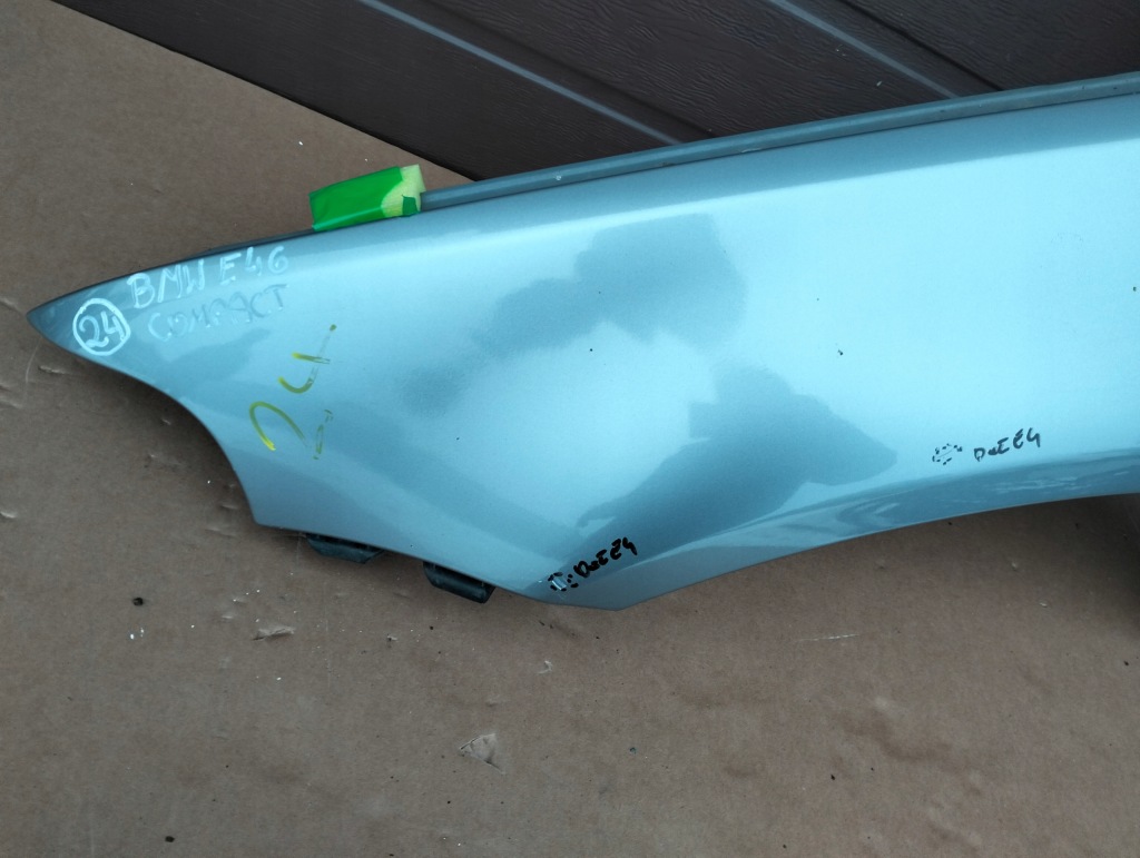 фото №3, Крила лівий перед bmw 3 e46 compact оригінал