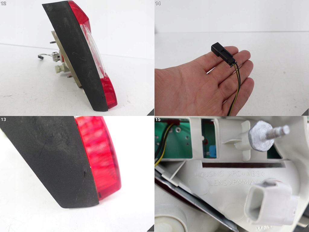 фото №13, Maserati granturismo m145 07-19 лампа w крышка багажника левая задняя 231567