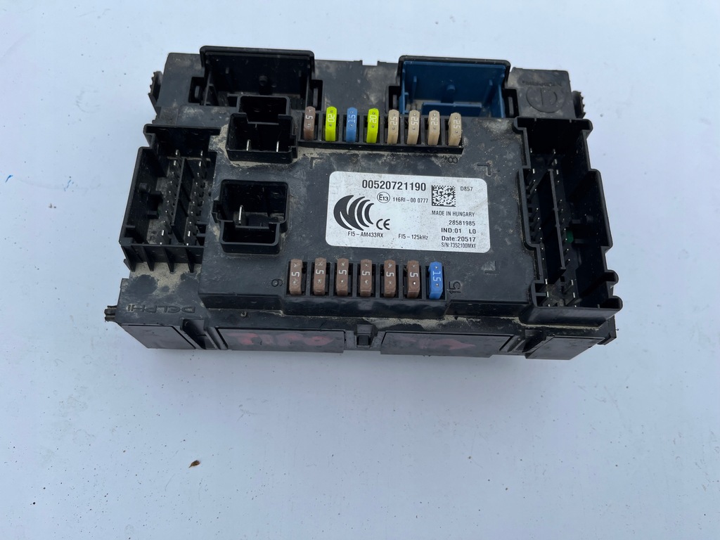 фото №1, Fiat tipo ii коробка bsi модуль предохранителей