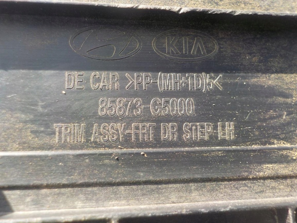 фото №3, Молдинг накладки поріг kia niro 2019 85873-g5000