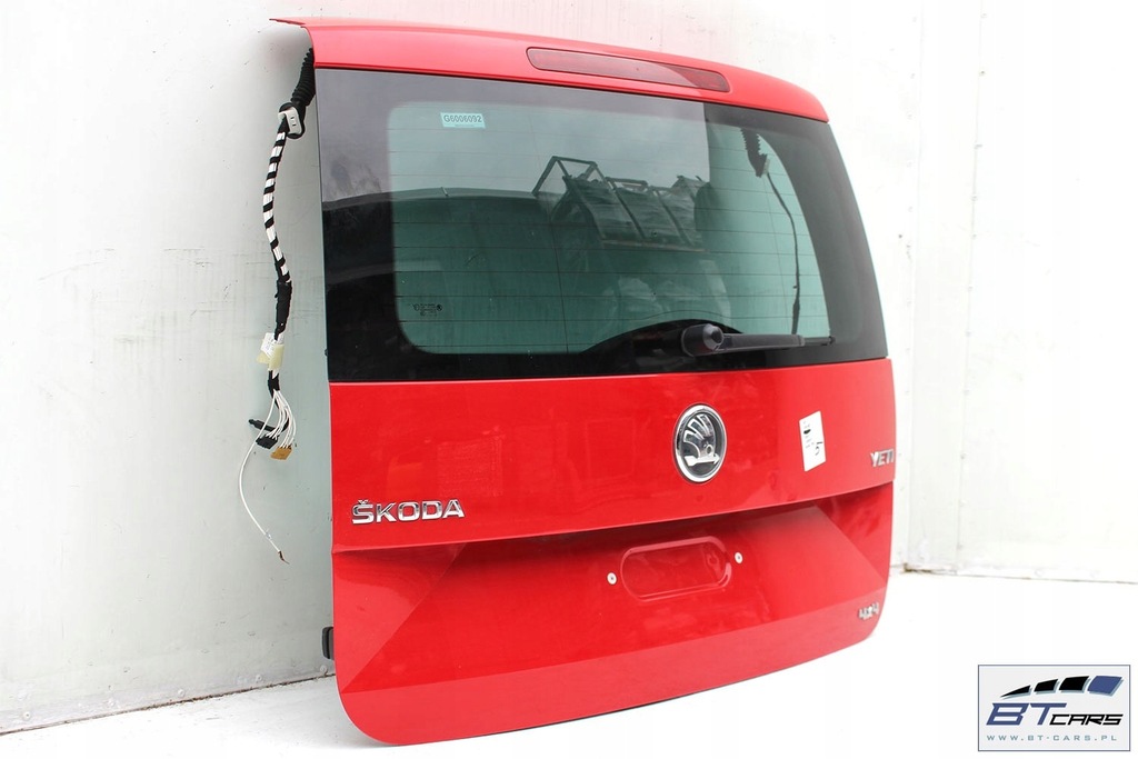 фото №8, Skoda yeti задняя крышка багажника бампер lf3k задний + крышка багажника багажника + лампы лампа kol