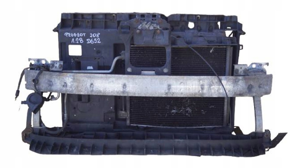 фото №1, Peugeot 208 1.2b pas передній радіатор d652