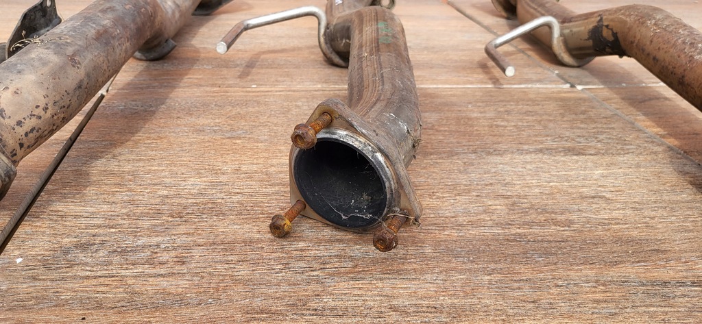 фото №7, Jeep grand cherokee wk 05-10r 3.0 труба гаситель выхлоп начальный