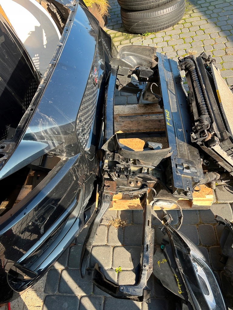 фото №8, Jaguar f pace s sport 2.5b перед капот бампер pas крыло лампа kompletny