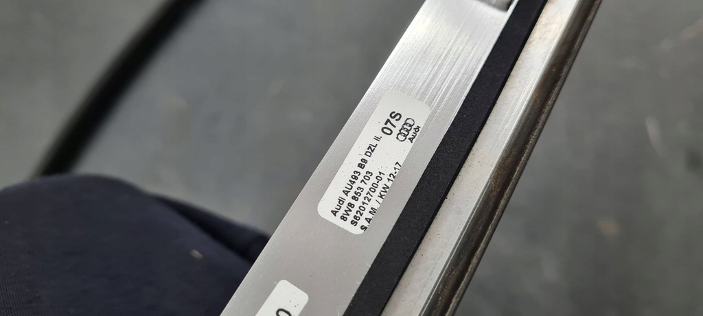 фото №10, A5 8w молдинг кровельная кузовная левая хром sportback 8w8853703