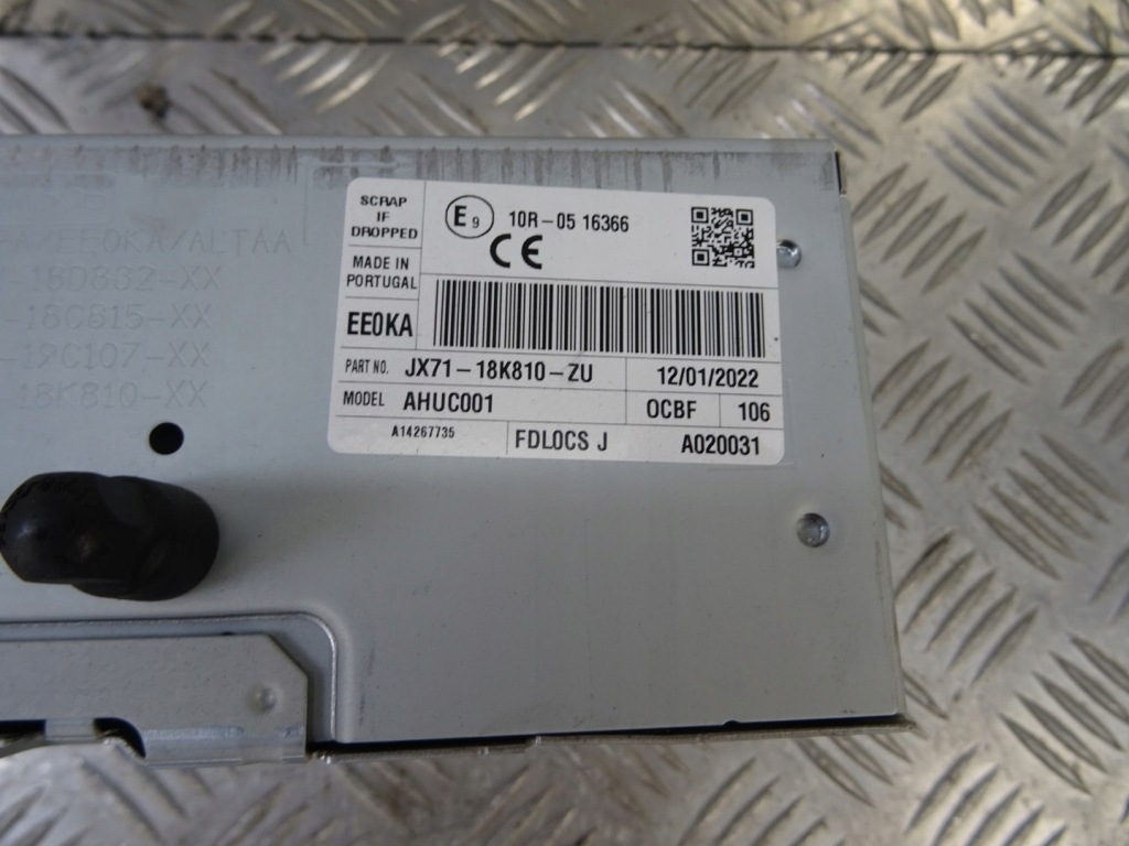 фото №3, Ford kuga mk3 escape радіо навігація jx71-18k810-2u