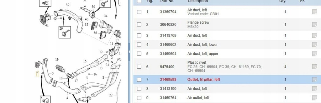 фото №6, Volvo s60 2019 ґрати обдув