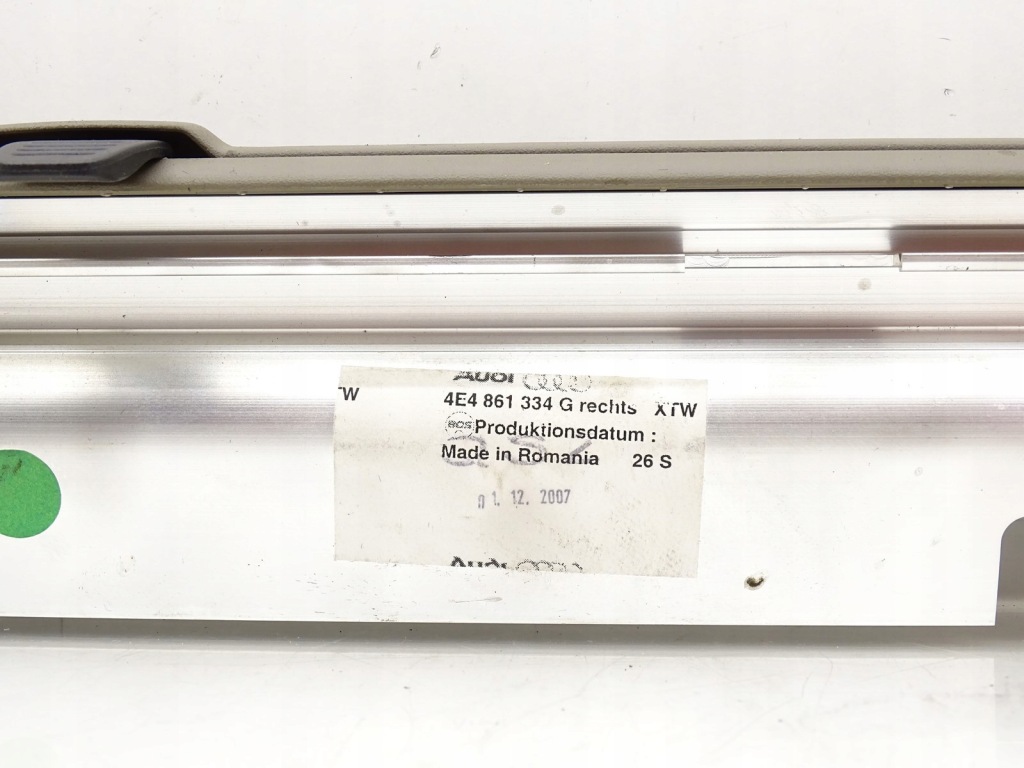 фото №7, Шторка двері правий задня audi a8 d3 long 4e4861334g